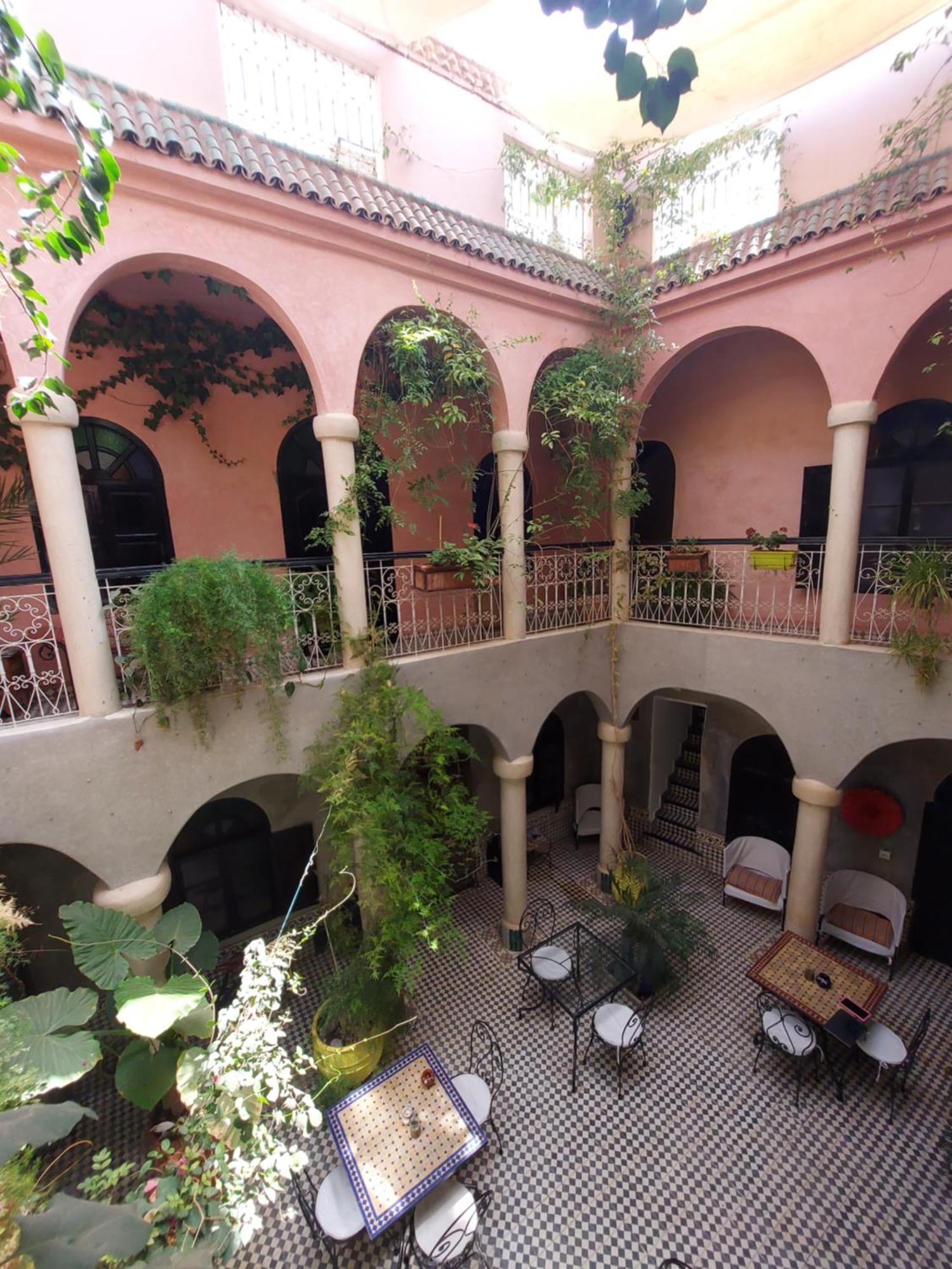 Riad Merstane Marrakech Marrakesh Rom bilde